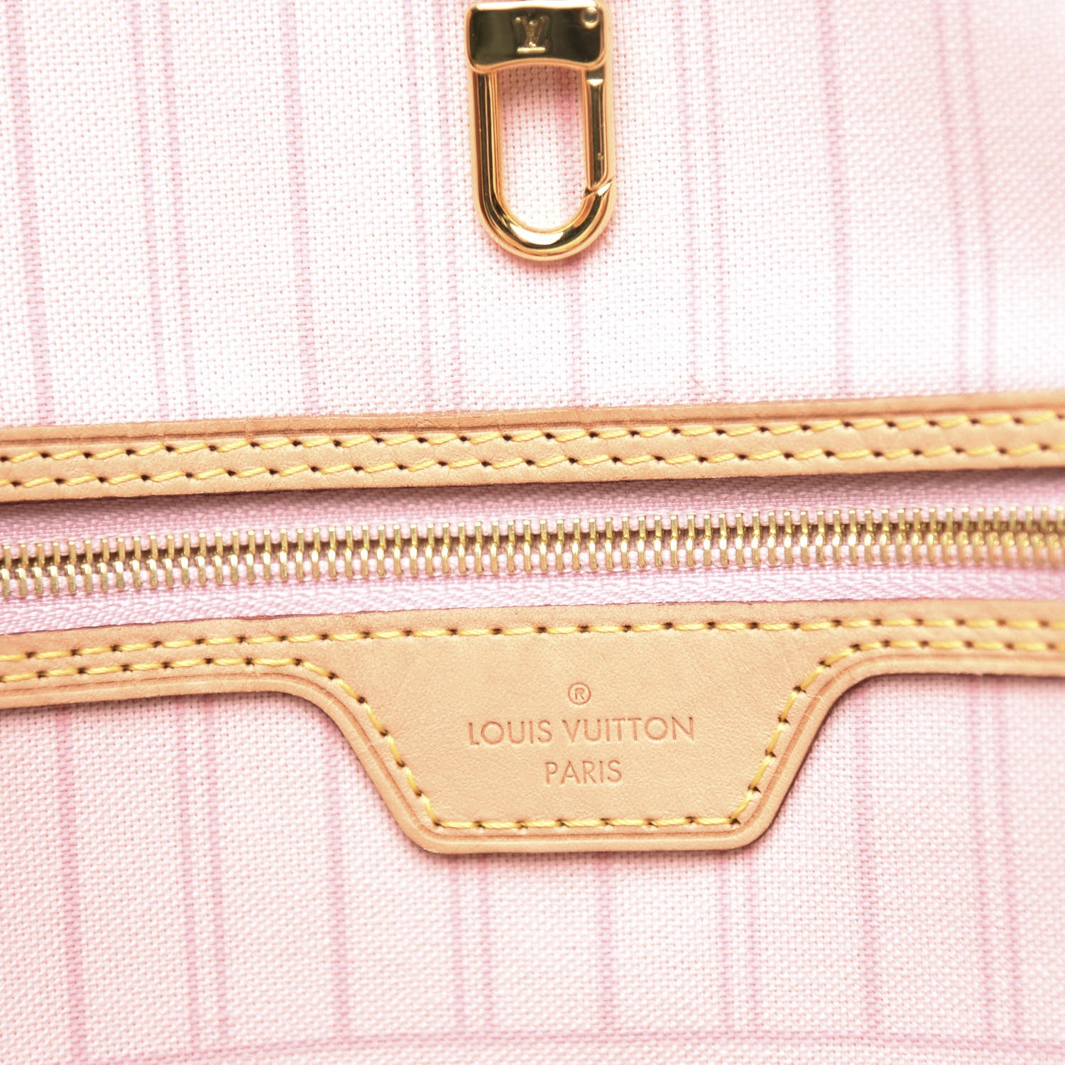 Louis Vuitton Damier Azur Neo Neverfull GM Rose Ballerine 6 of 11