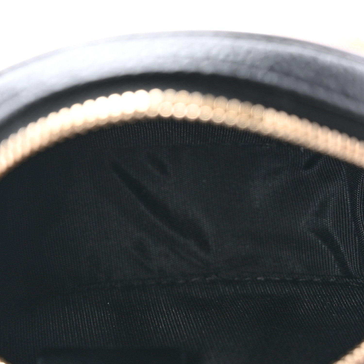 Chanel Caviar Quilted Filigree Zip Around Classic Coin Purse Black 5 of 7