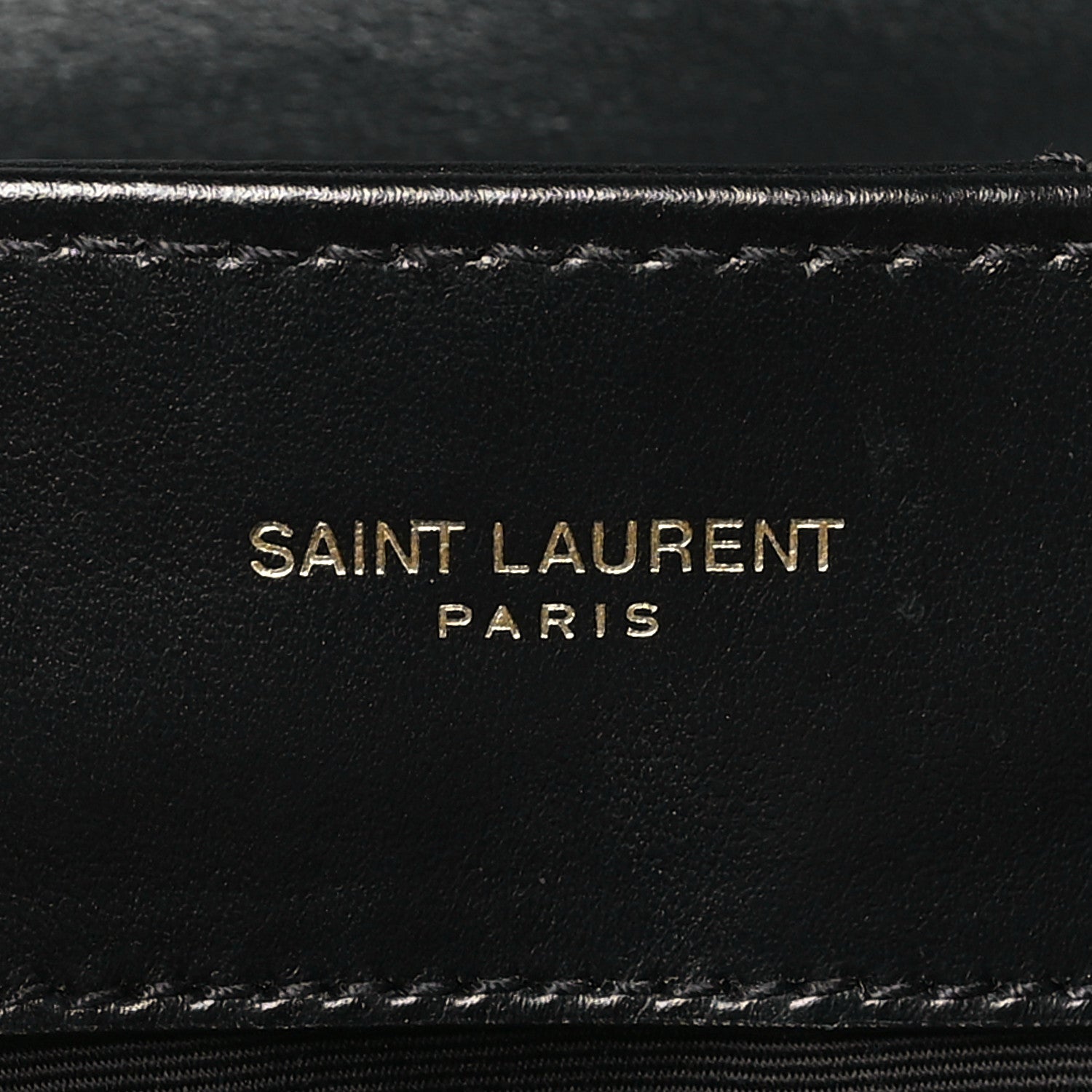 Saint Laurent Calfskin Y Quilted Monogram Small Loulou Chain Satchel Black 6 of 8