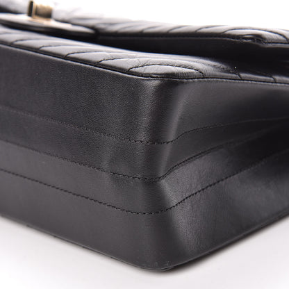 Chanel Aged Calfskin Chevron Quilted 2.55 Reissue 226 Flap Black 10 of 11