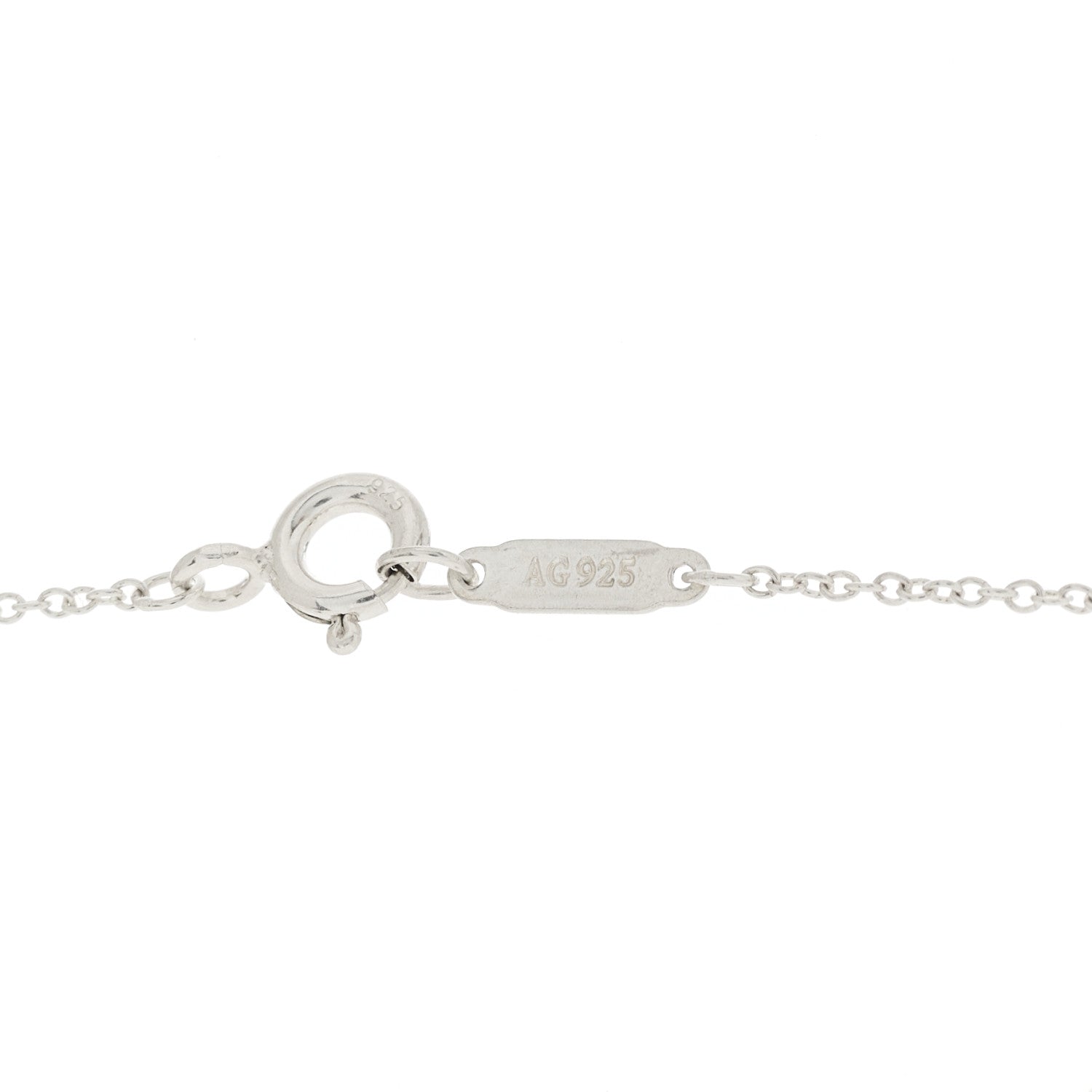 Tiffany Sterling Silver Enchant Heart Pendant Necklace 5 of 5