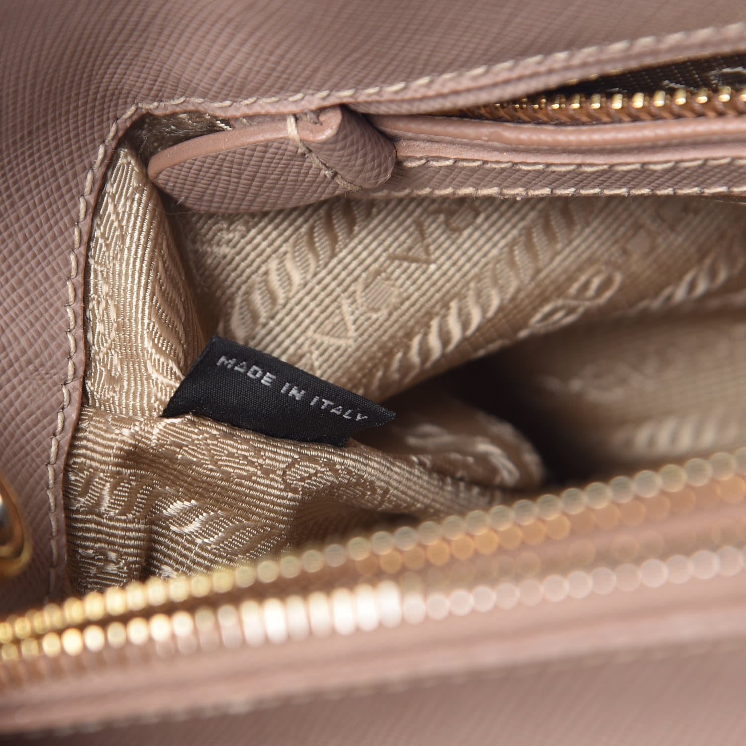 Prada Saffiano Lux Medium Tote Cammeo 7 of 22