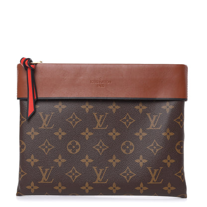 Louis Vuitton Monogram Tuileries Pochette Caramel 1 of 8