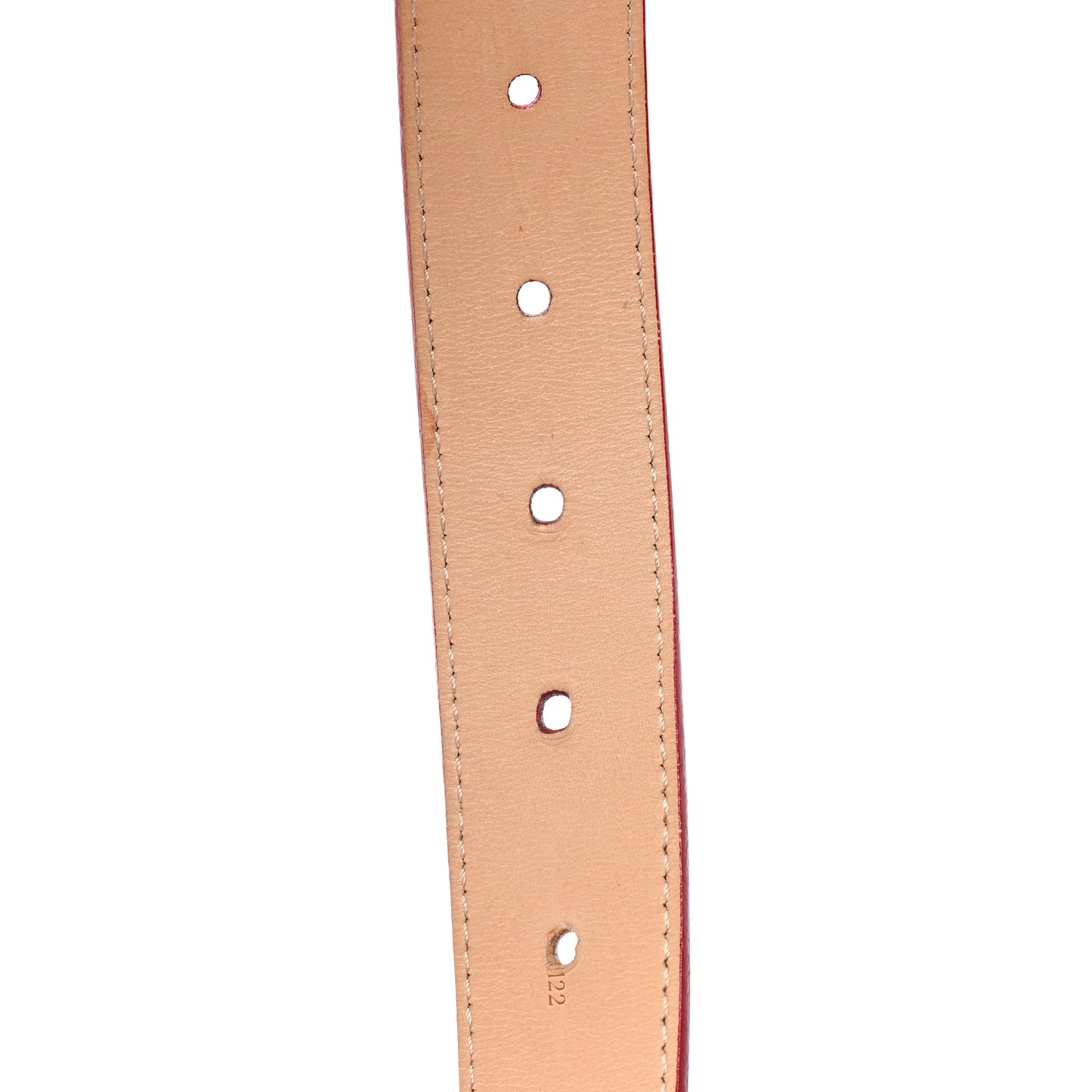 Vernis Ceinture 30mm Belt 90 36 Rouge