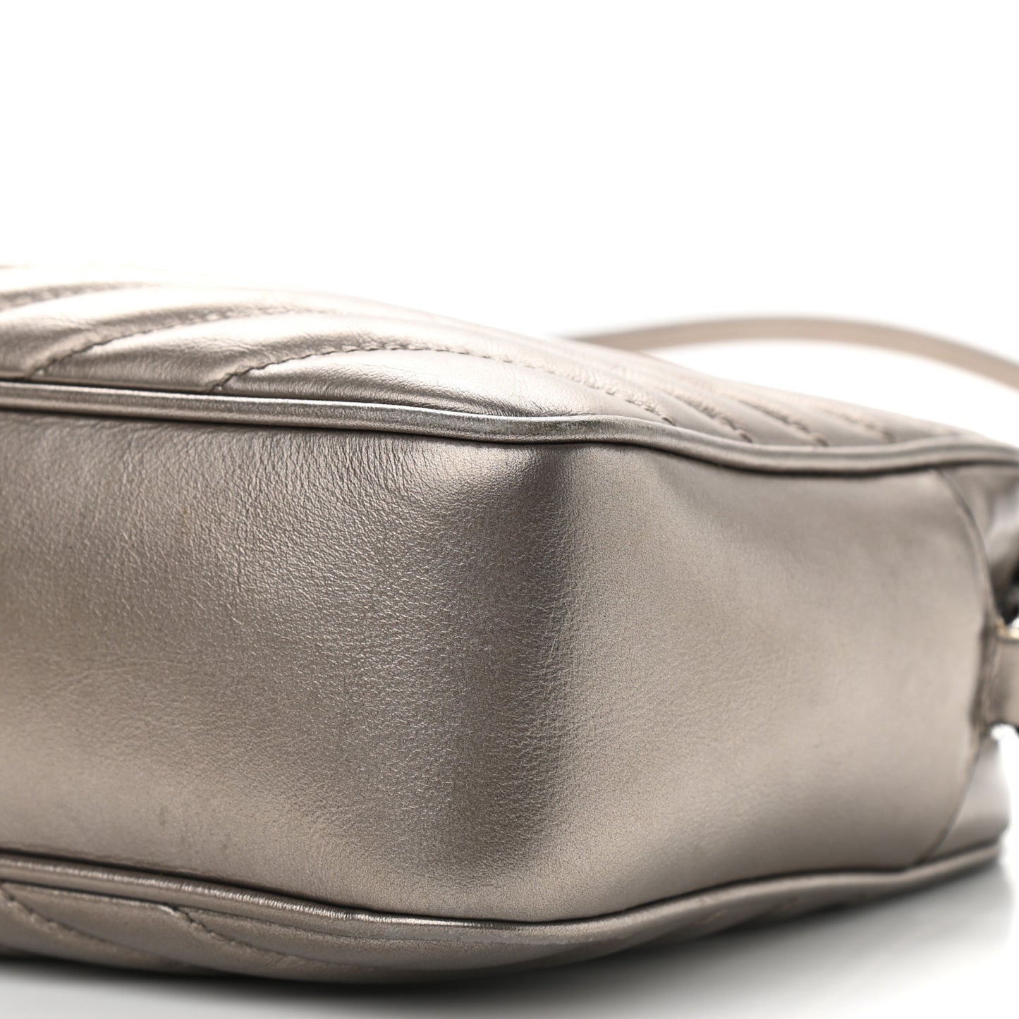 Calfskin Matelasse Monogram Lou Camera Bag Piombo