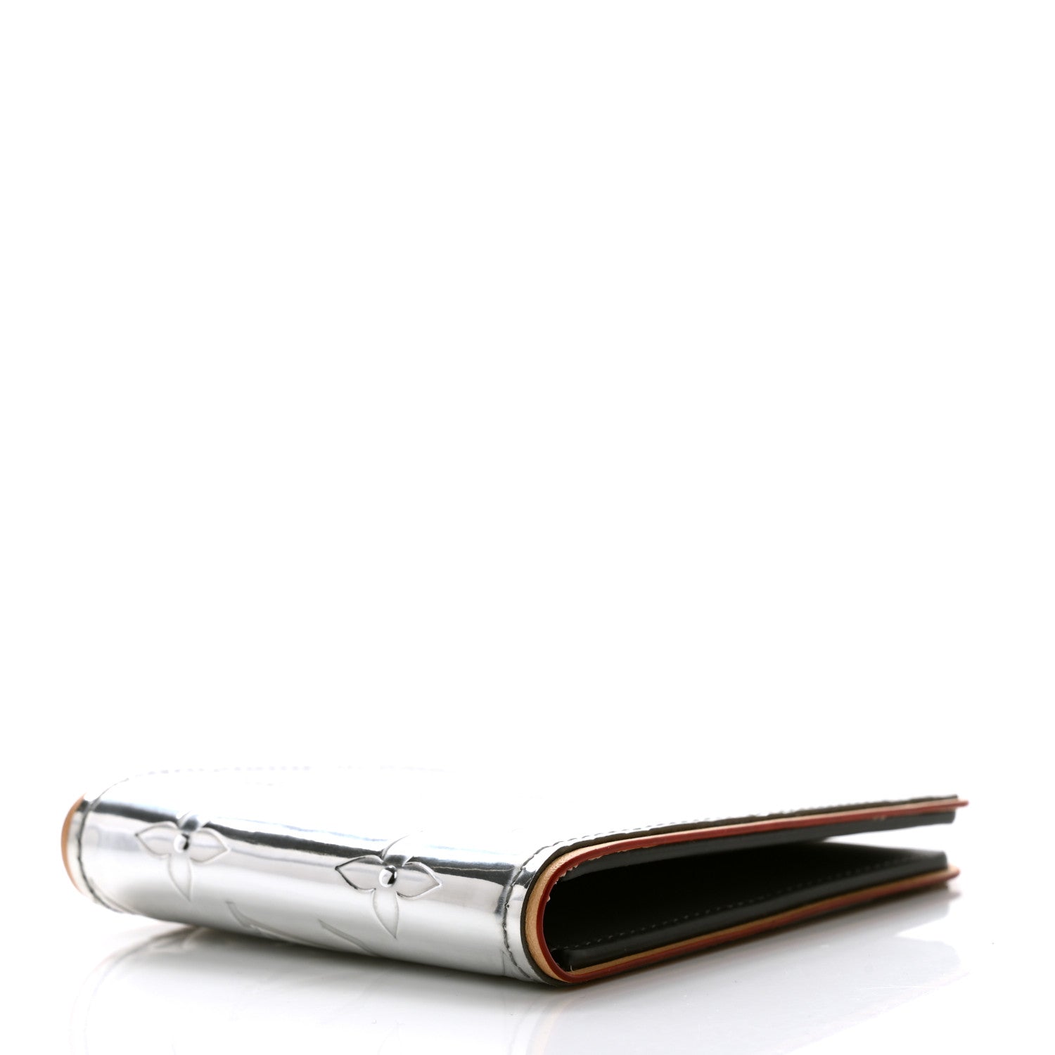 Louis Vuitton Monogram Mirror Slender Wallet Silver 4 of 7