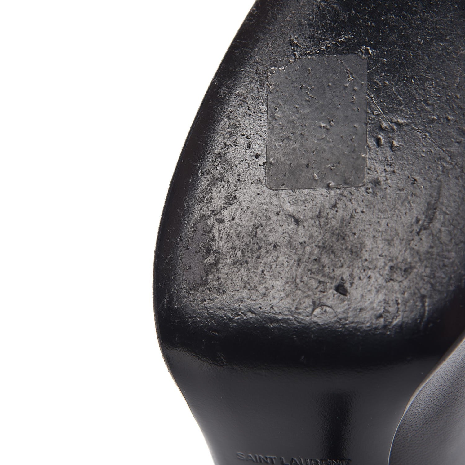 Saint Laurent Calfskin Debbie 100 Ankle Boots 38 Black 10 of 14