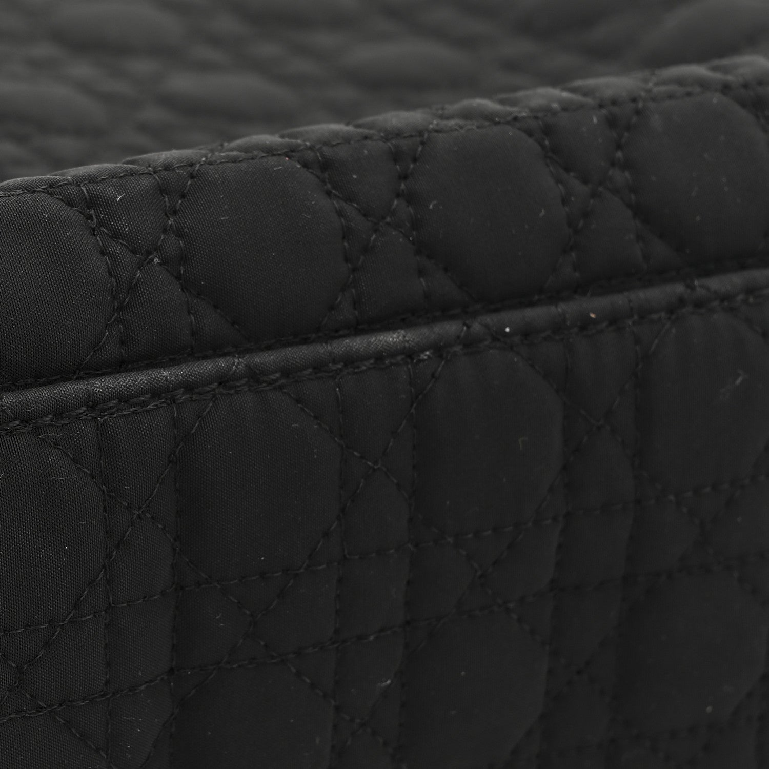 Christian Dior Nylon Cannage Medium Lady Dior Black 11 of 13