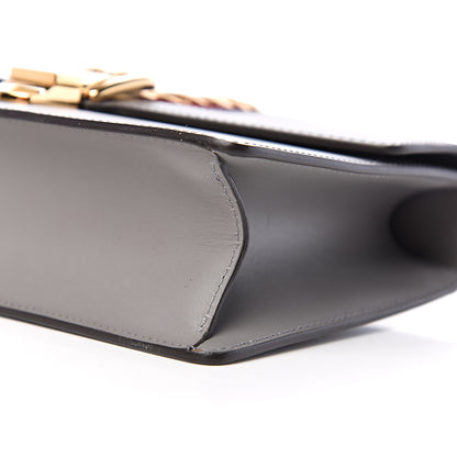 Gucci Calfskin Small Sylvie Shoulder Bag Deep Grey 8 of 10