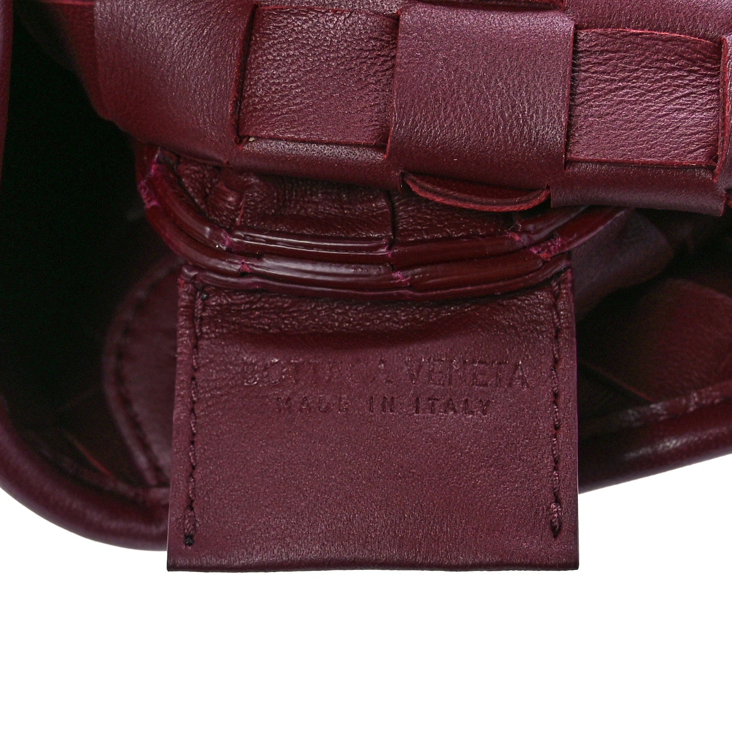 Bottega Veneta Nappa Intrecciato Mini Sardine Bag Barolo 6 of 10