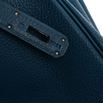Hermes Togo Kelly Retourne 32 Bleu de Galice 12 of 29