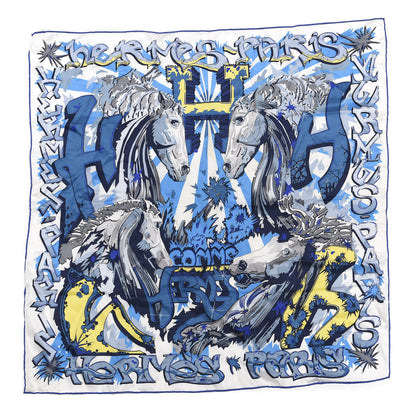 Hermes Silk H Comme Scarf 70 1 of 3