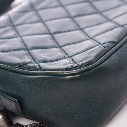 Chanel Calfskin Quilted Medium Coco Sporran Flap Dark Green 14 of 18