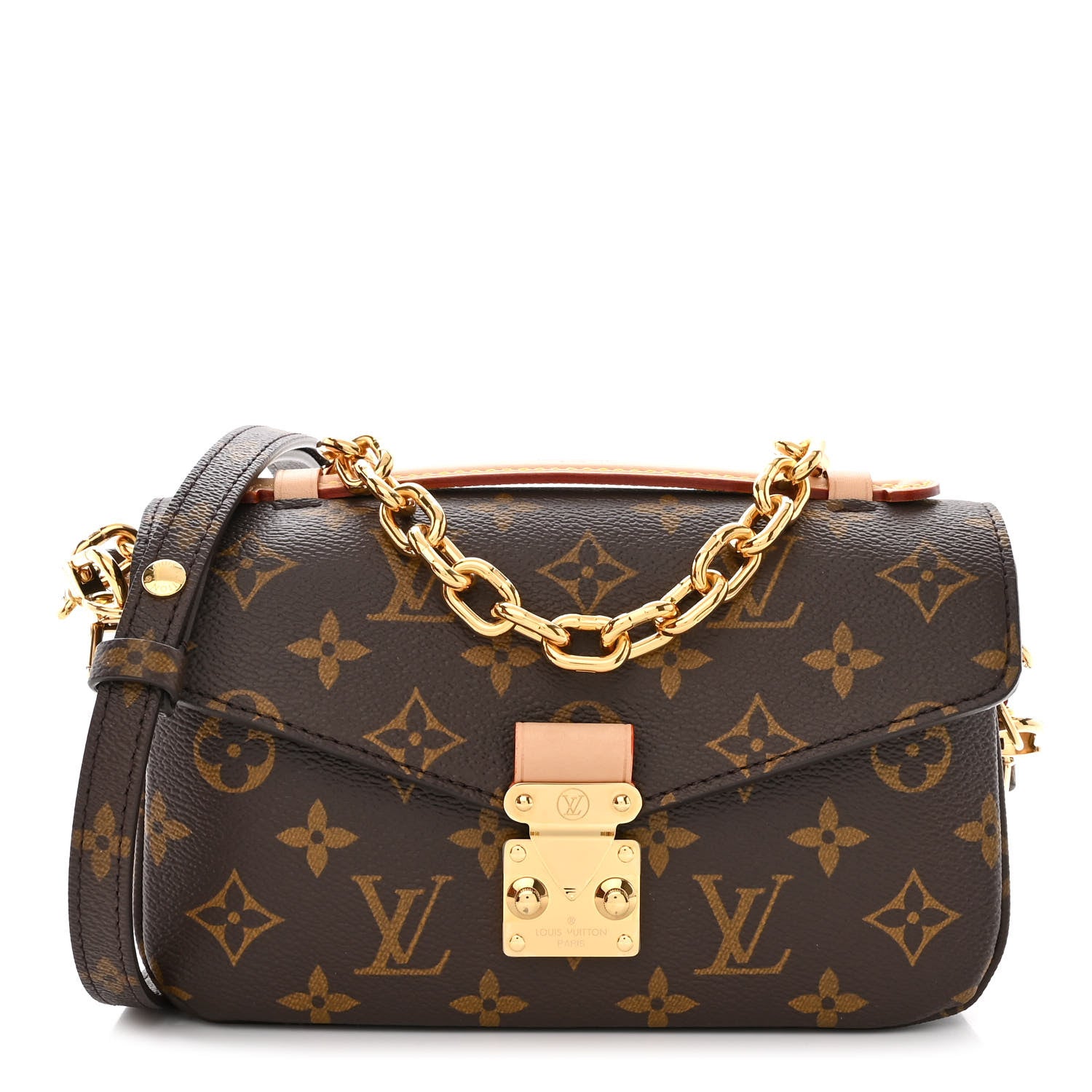 Louis Vuitton Monogram Pochette Metis East West 1 of 10