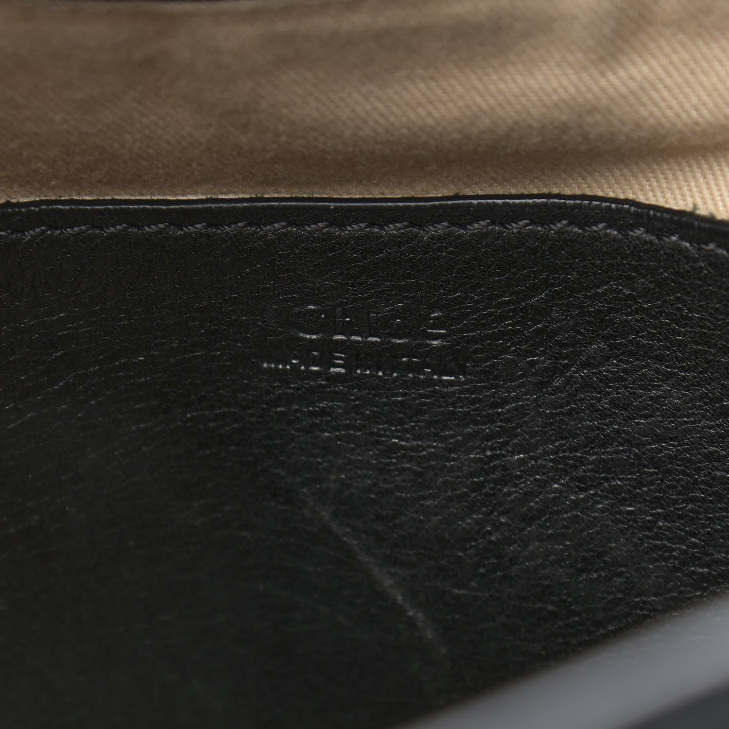 Chloe Grained Lambskin Calfskin Medium Lexa Shoulder Bag Black 6 of 12