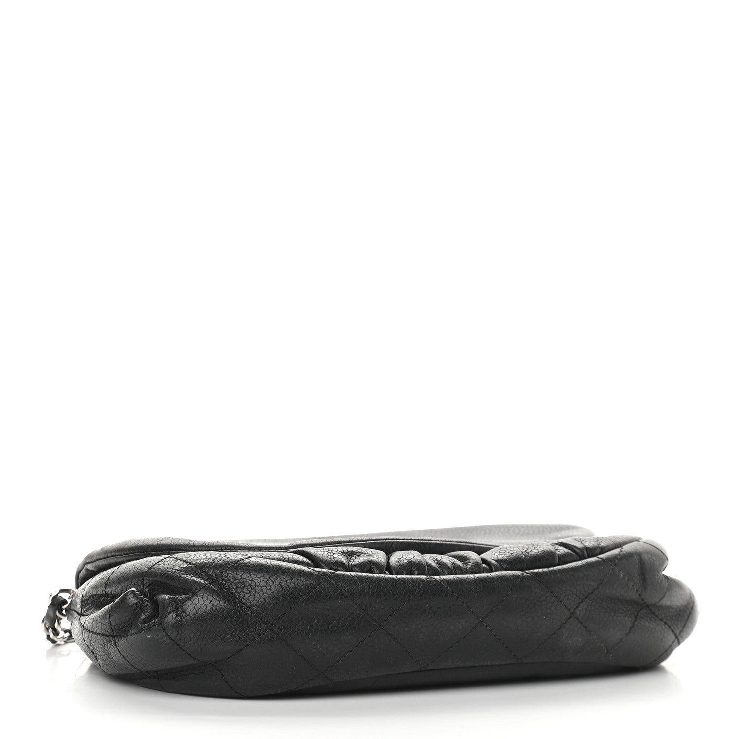 Chanel Caviar Half Moon Wallet On Chain WOC Black 4 of 13