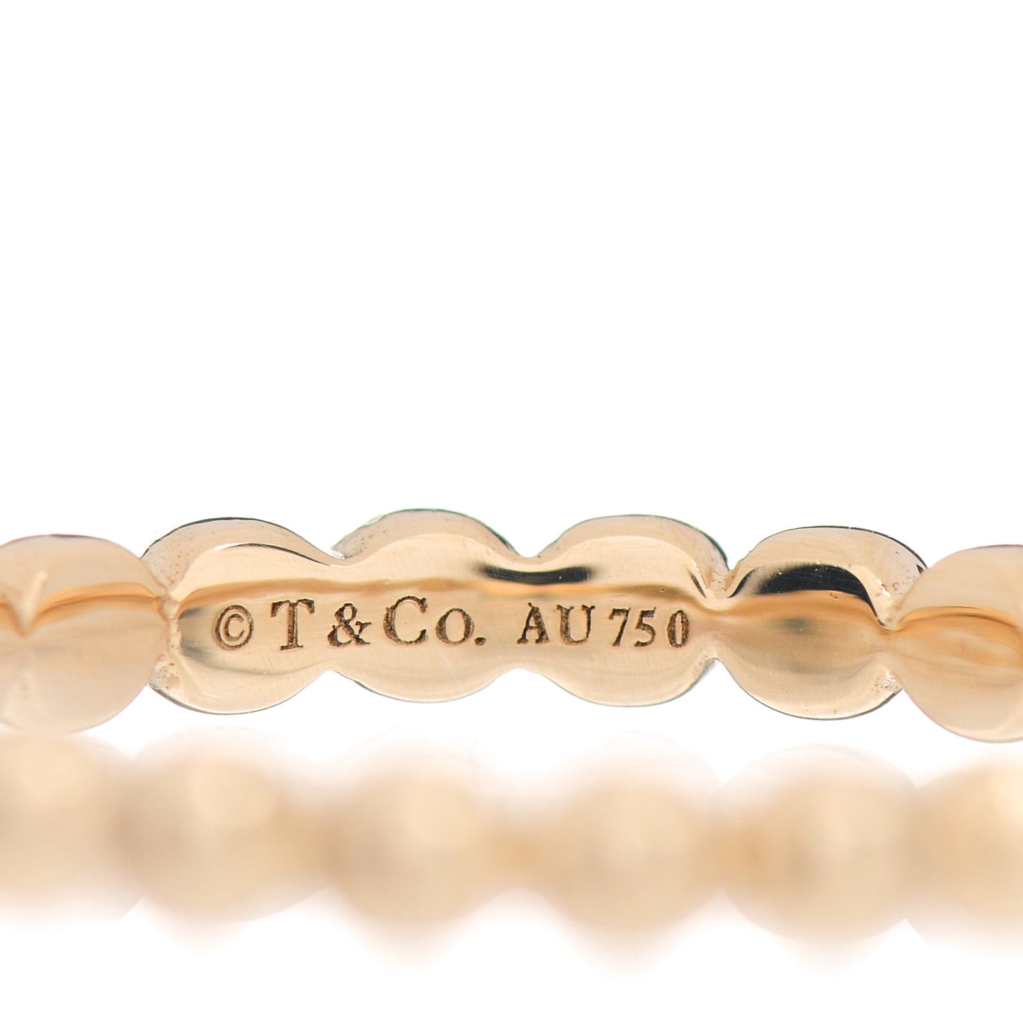18K Yellow Gold 3mm HardWear Ball Ring 54 7