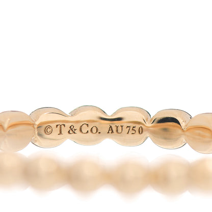 Tiffany 18K Yellow Gold 3mm HardWear Ball Ring 54 7 4 of 4