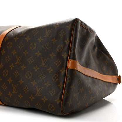 Louis Vuitton Monogram Keepall Bandouliere 60 10 of 11