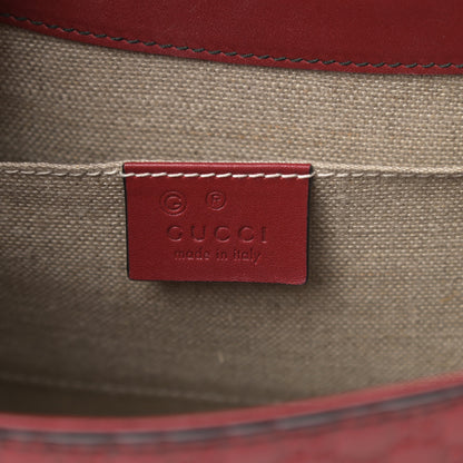 Gucci Microguccissima Medium Emily Chain Shoulder Bag Red 6 of 12