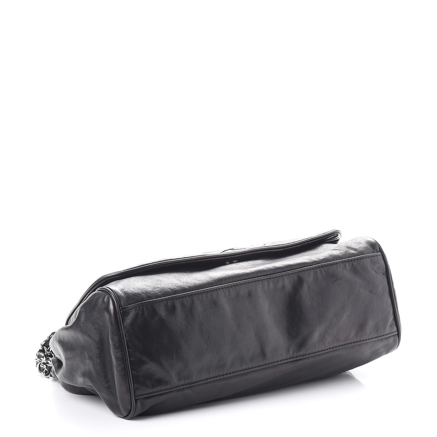 Chanel Calfskin XL Rock and Chain Flap Black 4 of 7
