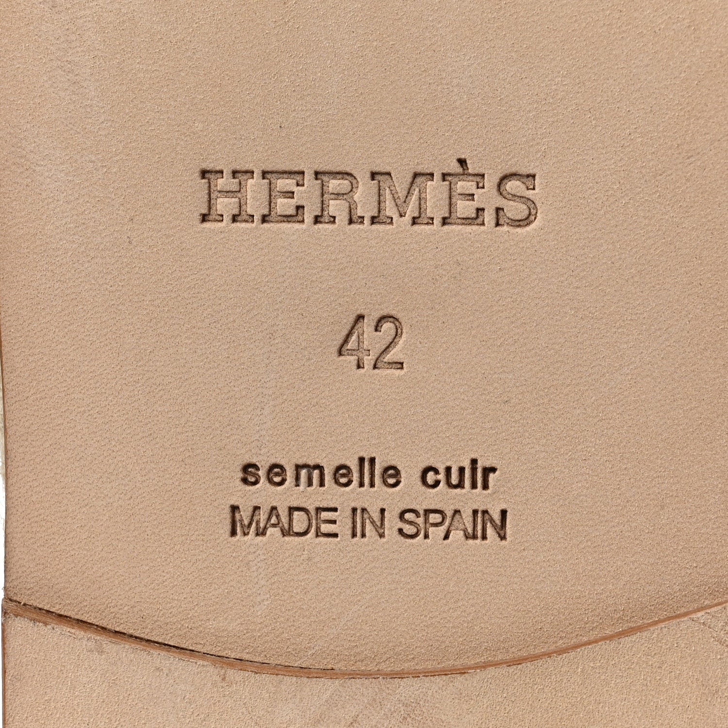 Hermes Calfskin Mens Antigua Espadrille Sandals 42 Black 6 of 8