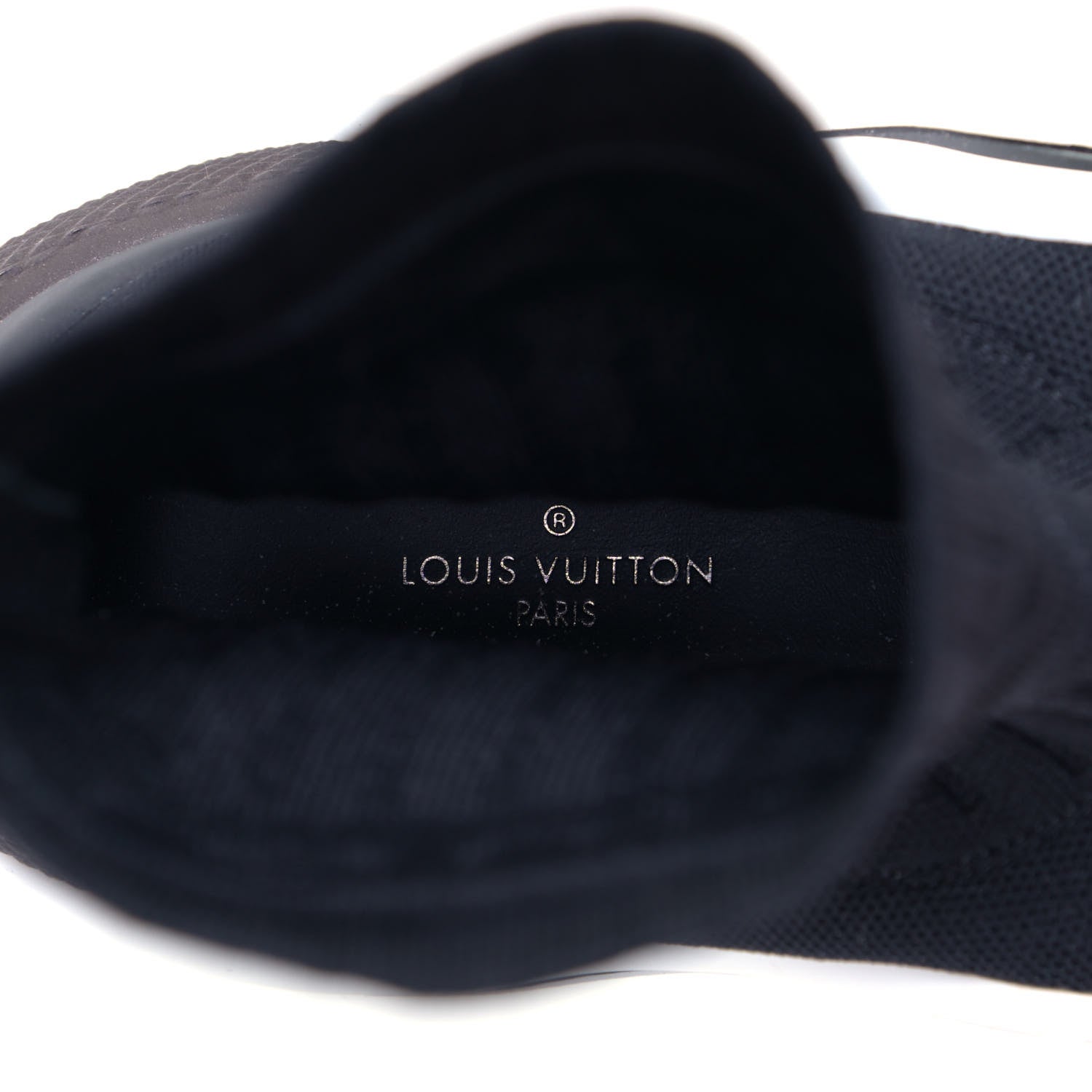 Louis Vuitton Stretch Textile Monogram LV Archlight Sneaker Boots 38.5 Black Orange 5 of 5