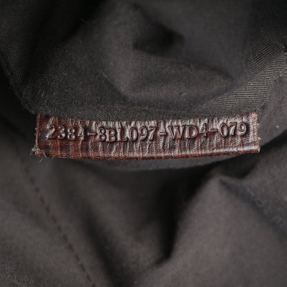 Fendi Zucca Zucchino Mixed Media Boston Tobacco 6 of 8