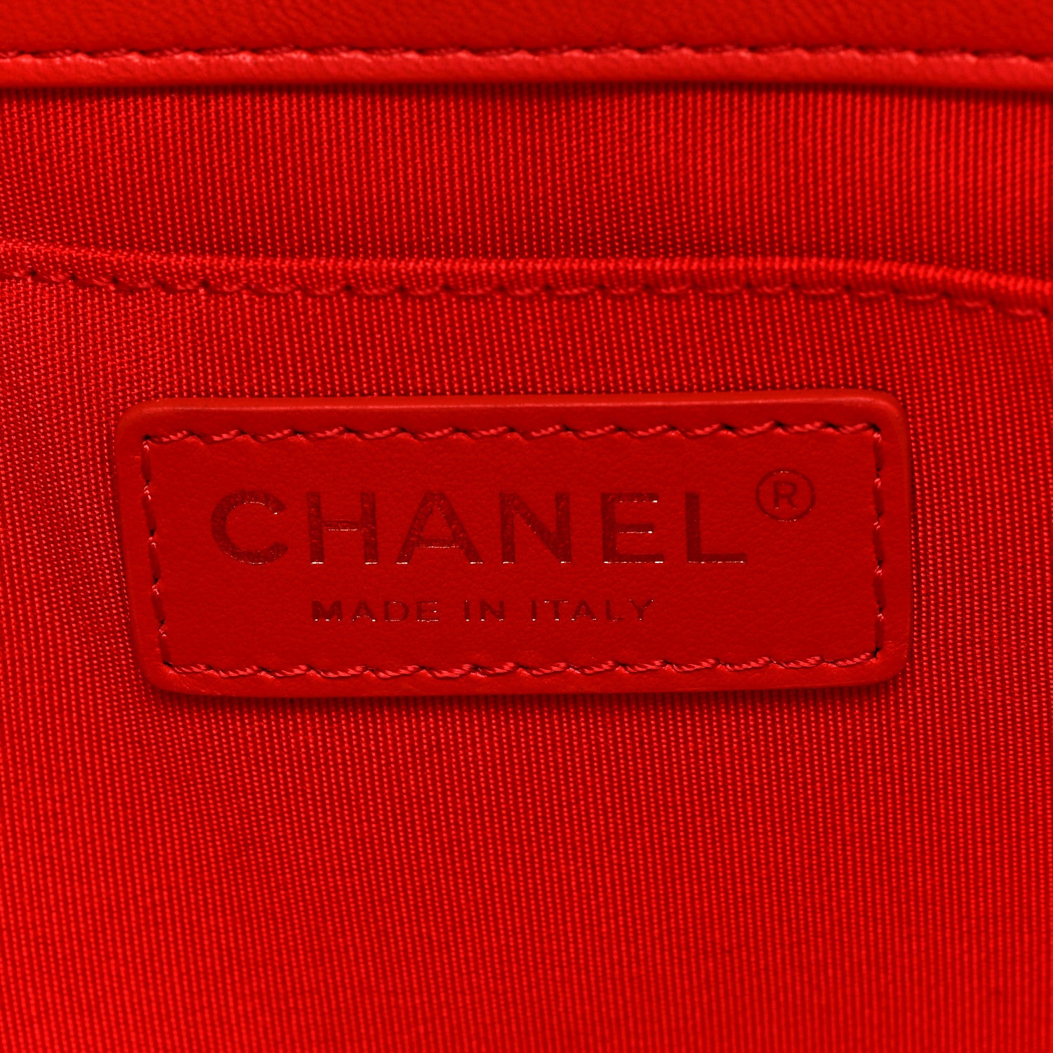 Chanel Lambskin Quilted Fold Up Again Clutch Red 6 of 7