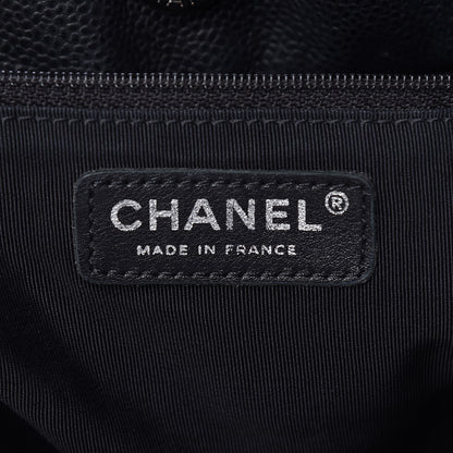 Chanel Soft Caviar Large Timeless CC Shopping Tote Black 6 of 12