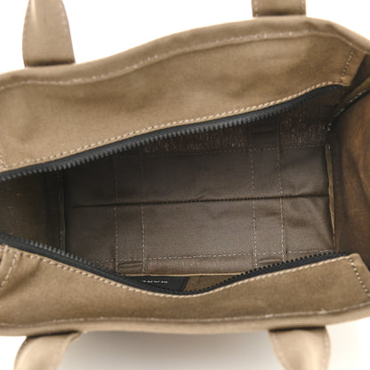 Marc Jacobs Cotton Canvas The Traveler Tote Bag Slate Green 5 of 10