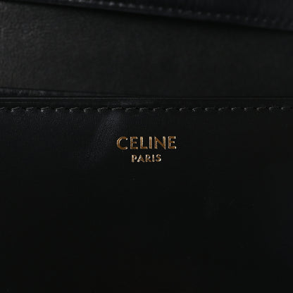 Celine Box Calfskin Teen Classic Box Flap Bag Black 6 of 9