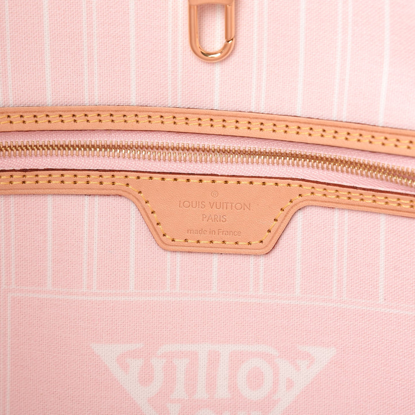 Monogram Giant By The Pool Neverfull MM Light Pink