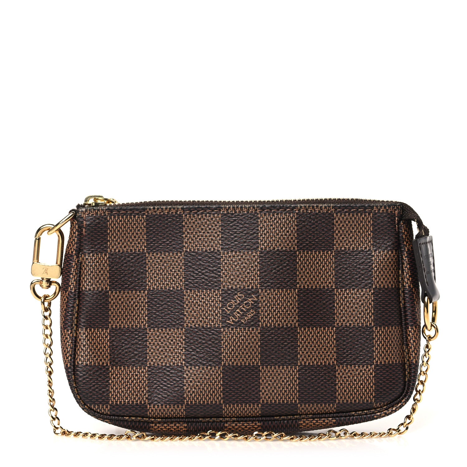Louis Vuitton Damier Ebene Mini Pochette Accessories 1 of 10