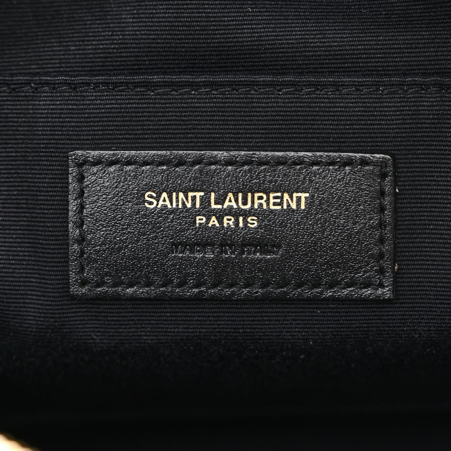 Lambskin Monogram Small Lou Camera Bag Black