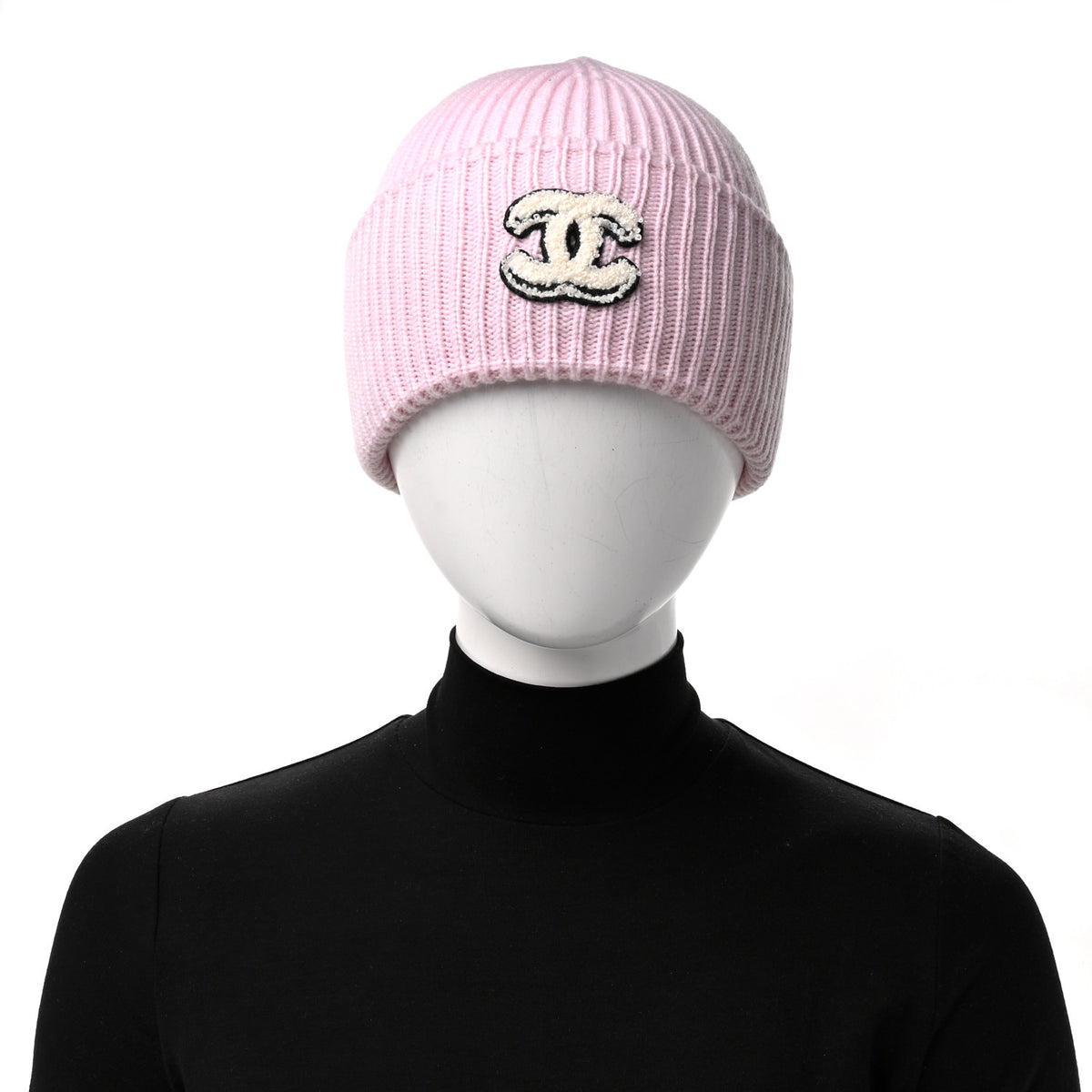 Cashmere CC Beanie Hat Pink