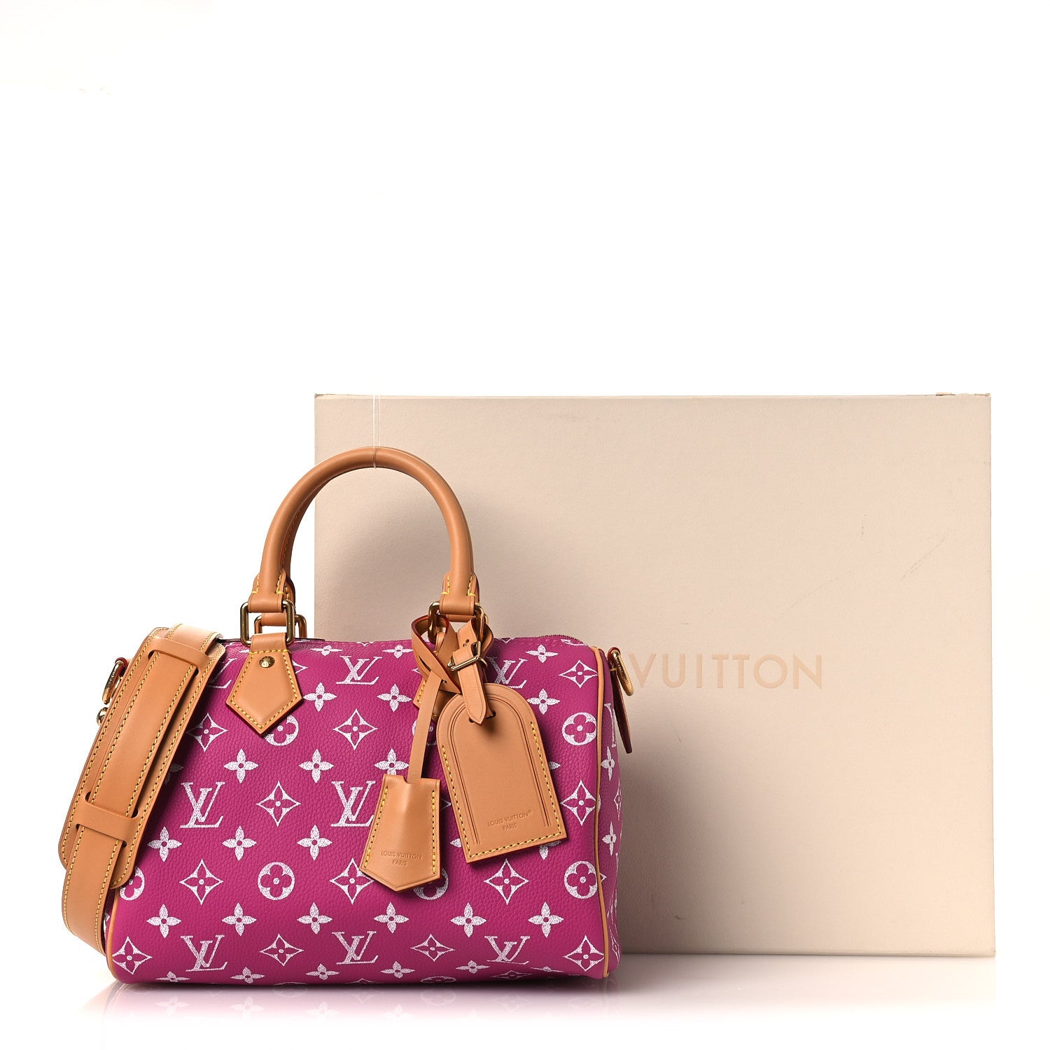 Louis Vuitton Calfskin Monogram Speedy P9 Bandouliere 25 Agate 13 of 13