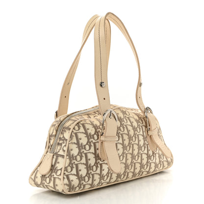 Christian Dior Monogram Vintage Flowers Small Bowler Beige 3 of 14