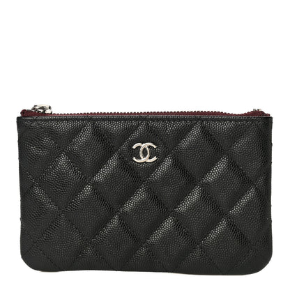 Chanel Caviar Quilted Small Cosmetic Case Black 1 of 9