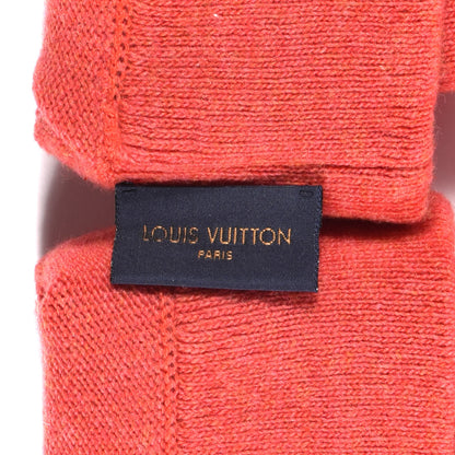 Louis Vuitton Wool Cashmere Gloves Red 5 of 5