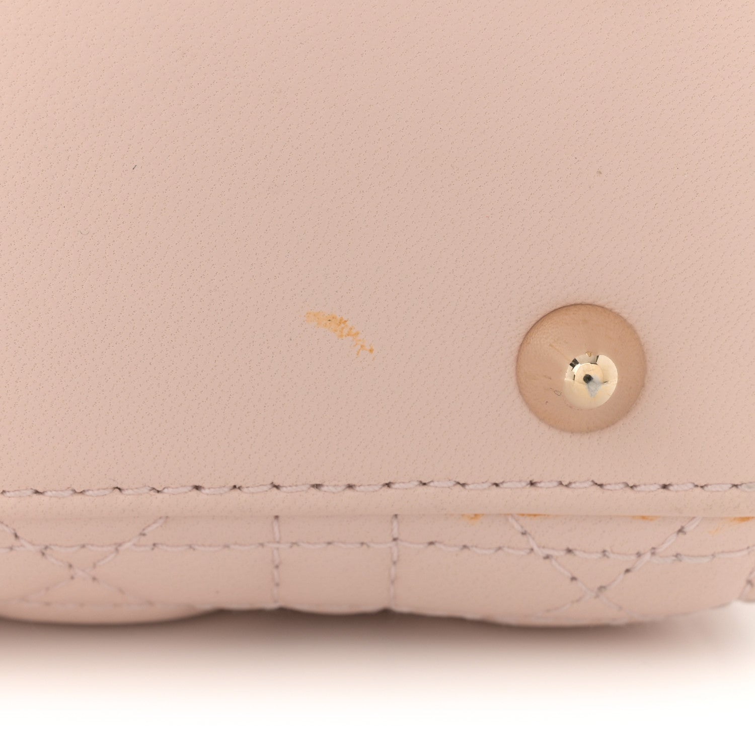 Christian Dior Lambskin Cannage Small Lucky Badges My Lady Dior Light Pink 16 of 17