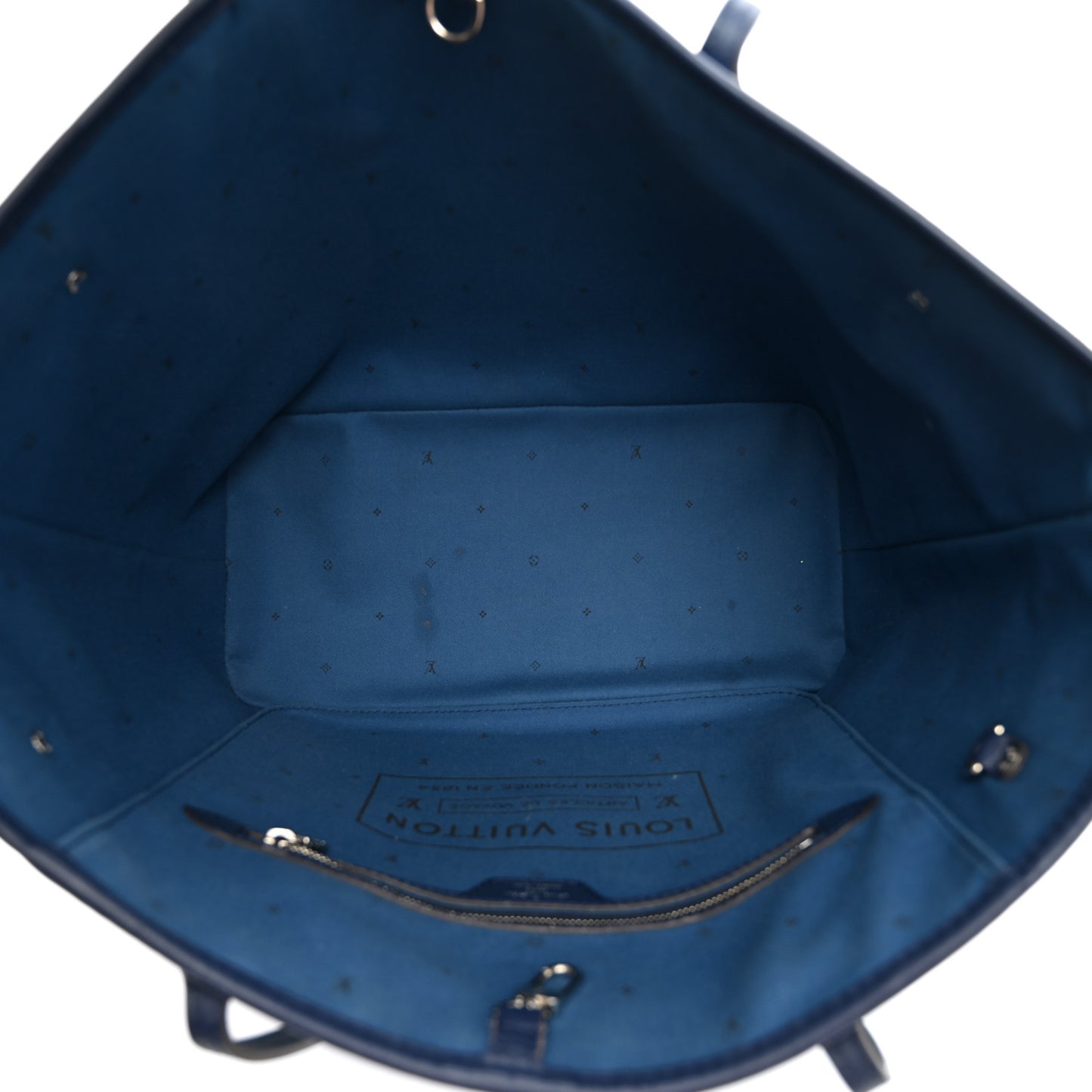 Monogram Escale Neverfull MM Blue
