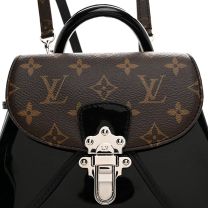 Louis Vuitton Patent Monogram Hot Springs Backpack Black 8 of 10
