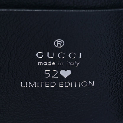 Gucci Monogram Multicolor Matelasse Diagonal GG Marmont Chain Wallet Red Blue 6 of 8