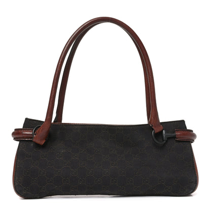 Gucci Monogram Shoulder Bag Brown 1 of 10