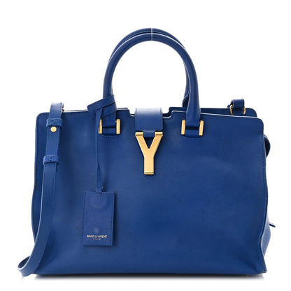 Saint Laurent Calfskin Small Classic Y Cabas Royal Blue 1 of 18