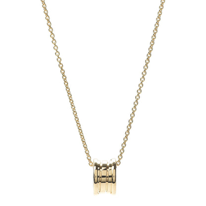 Bulgari 18K Yellow Gold B.Zero1 Pendant Necklace 1 of 8