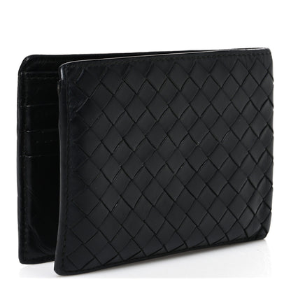 Bottega Veneta Nappa Intrecciato Bi-Fold Wallet Black 3 of 8