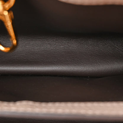 Louis Vuitton Taurillon Capucines BB Galet 6 of 11