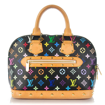 Louis Vuitton Monogram Multicolor Alma Black 1 of 8